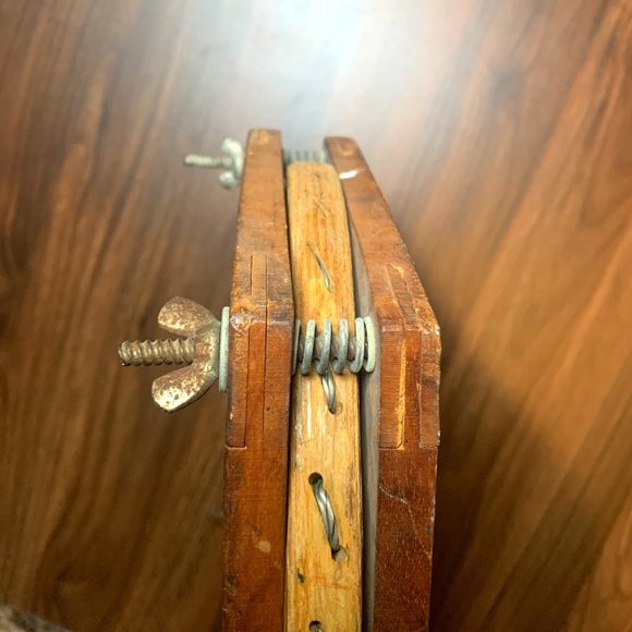 Wilson Vintage Butch Buchholz Signature Wood Tennis Racket With Frame. - Picture 12 of 12